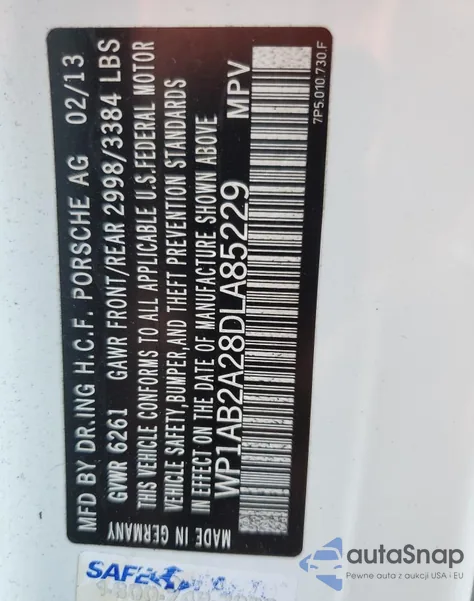 WP1AB2A28DLA85229